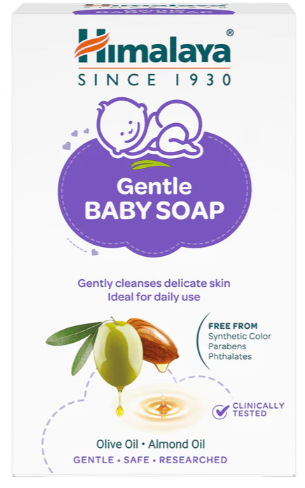 Himalaya Gentle Baby Soap 75g (Pack Of 4)