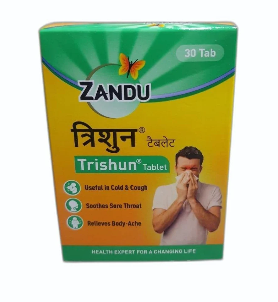 Zandu Trishun Pack of 30x2 Tablets