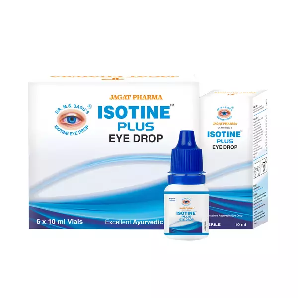 Isotine Plus Eye Drop (10ml Each) Pack of 6