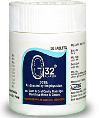 alarsin G 32 Tablet 100 table pack of 2