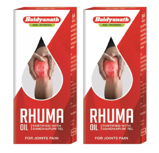 Baidyanath Rhuma oil 100ml Pack of 2