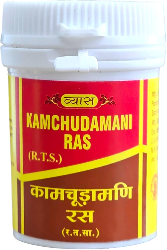 Vyas Kamchudamani Ras 1GM for Herbal Product Sexual Wellness