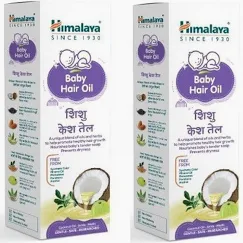 Himalaya Baby Hair Oil 200 ml pack of 2