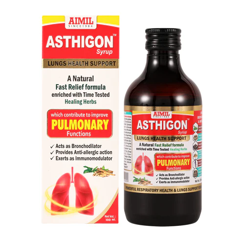 AIMIL Asthigon Syrup Ayurvedic Cough & Cold Relief 200ml