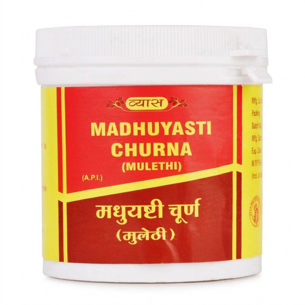 Vyas Madhuyasti Churna (Mulethi) 100gm (Pack of 3)