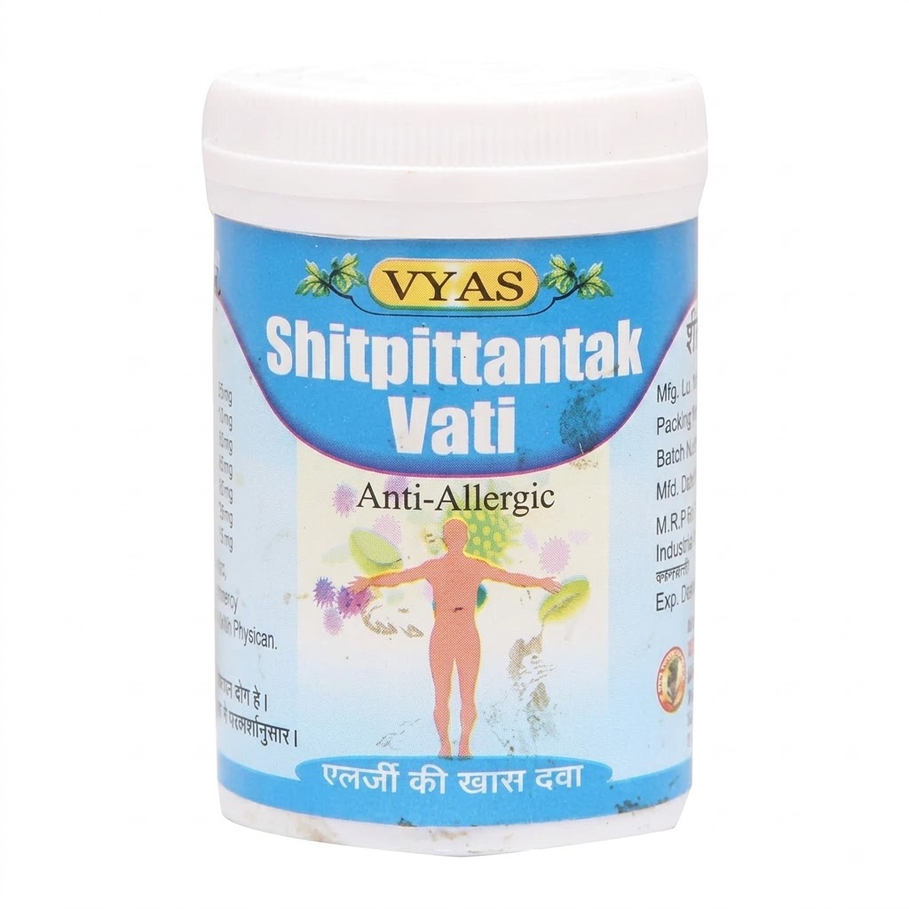 Vyas Shitpittantak Vati - 100 Tablets ( pack of 2 )