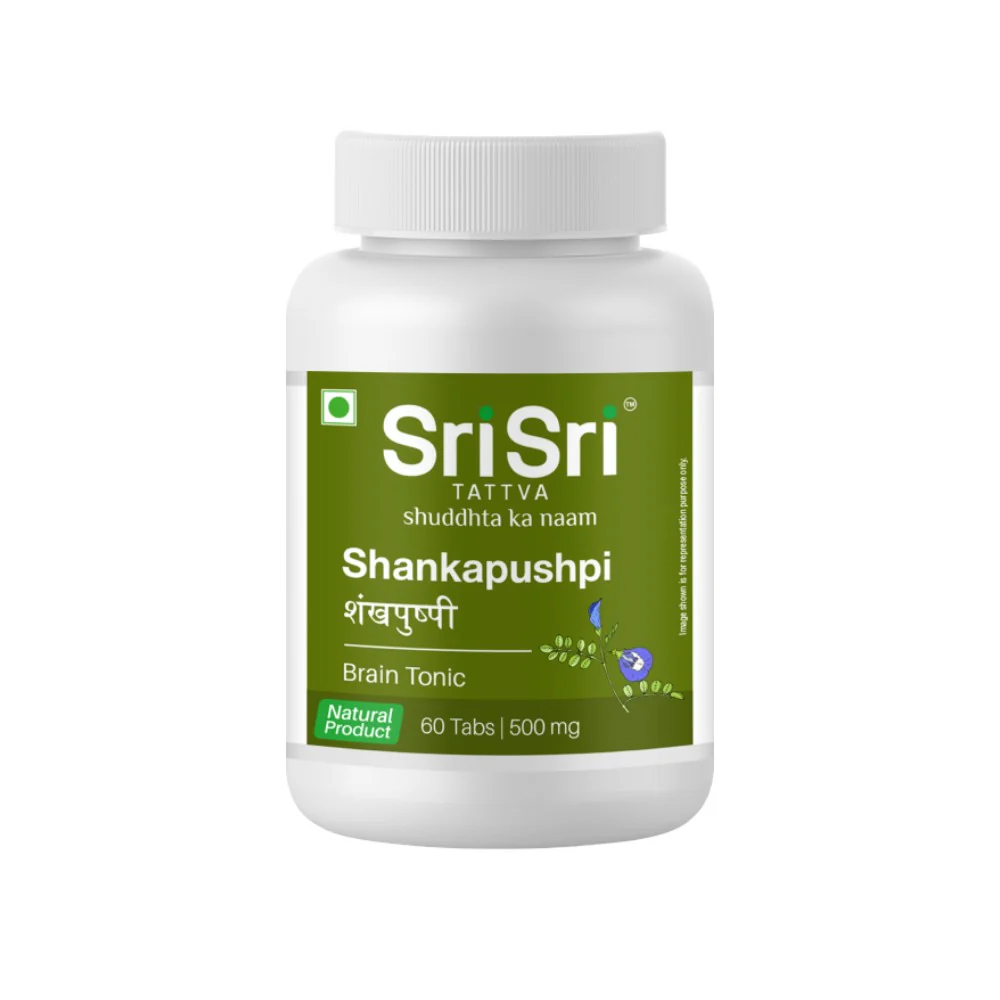 Sri Sri Tattva Shankapushpi 500mg Tab Pack of 2