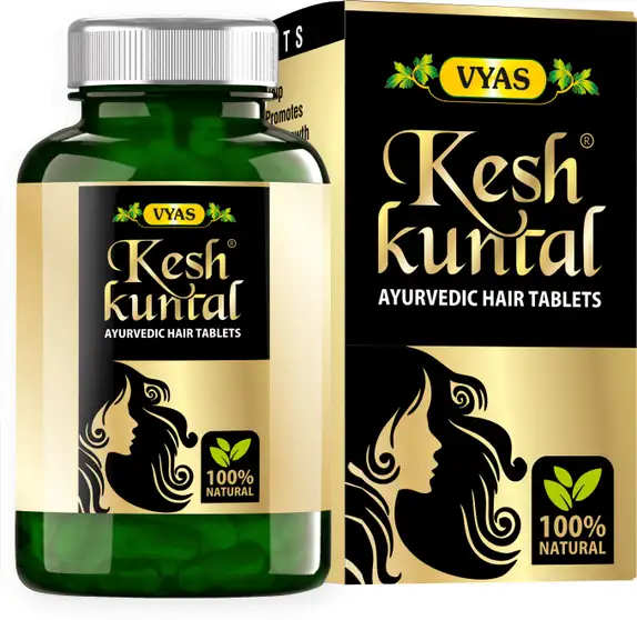 Vyas Keshkuntal 100 Tablet Pack of 2