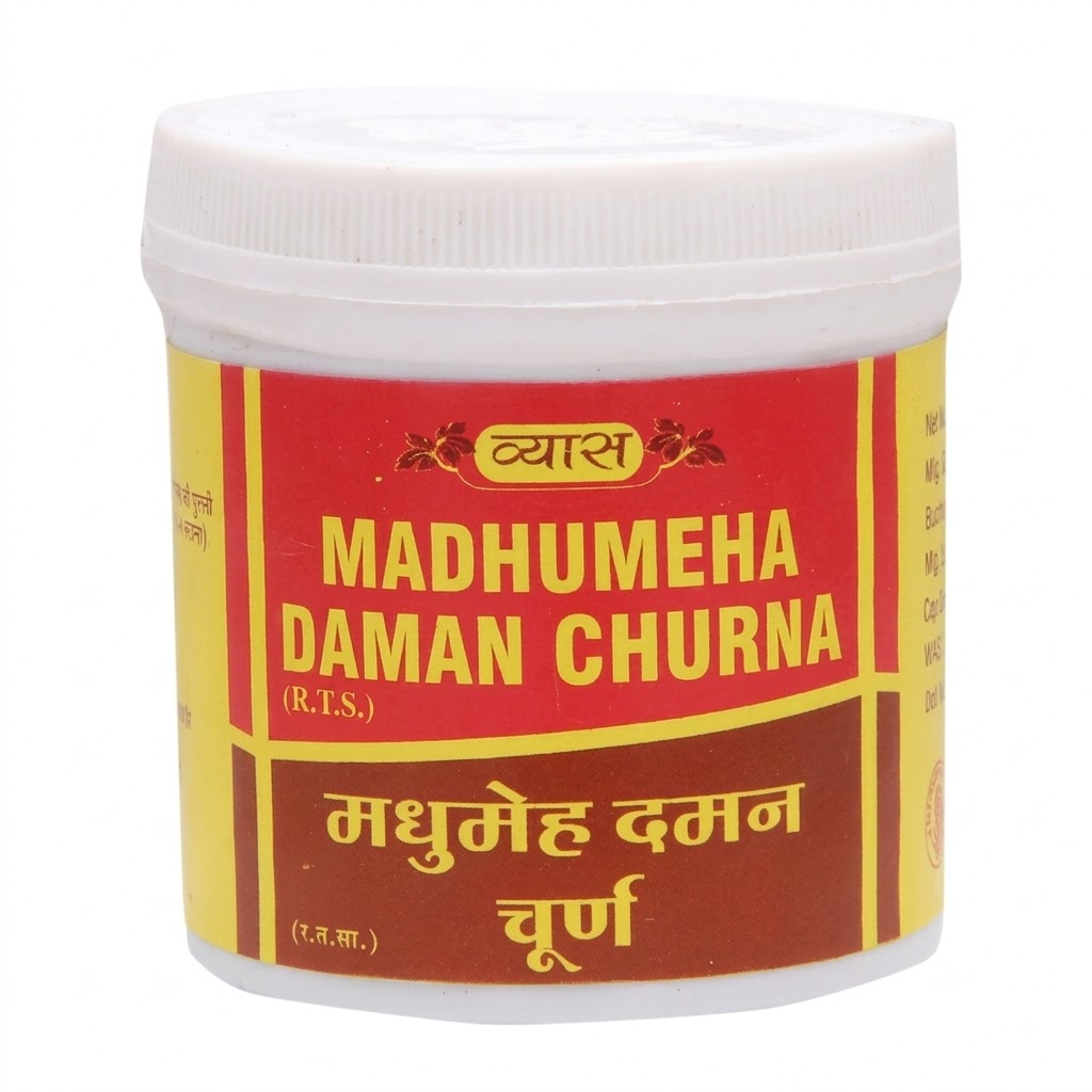 Vyas Madhumeha Daman Churna - 100 Gm (pack of 3 )