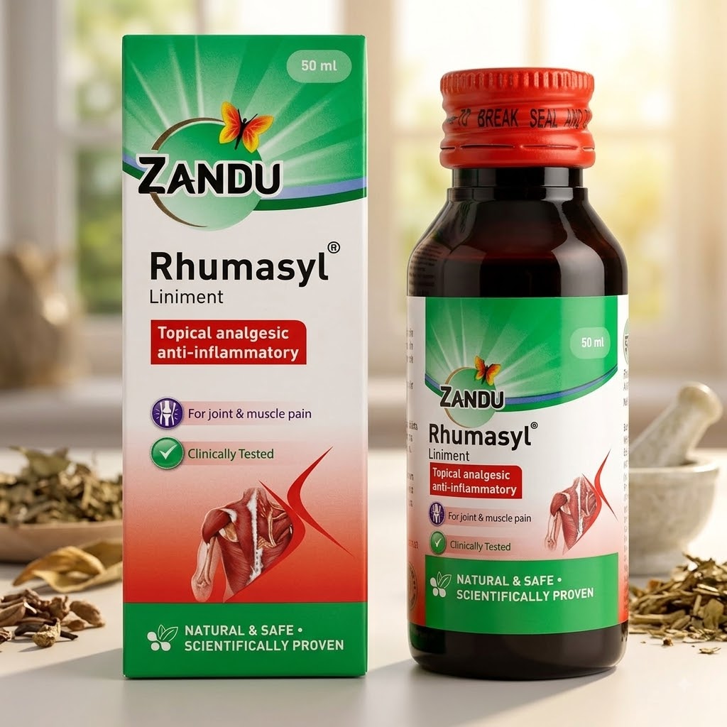 Zandu Rhumasyl Liniment 50 Ml Pack of 3