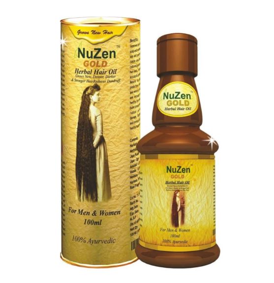 Nuzen Gold Herbal Hair Oil, 100 ml