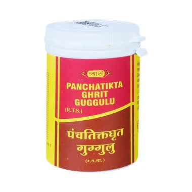 Vyaas' Panchatikta Ghrit Guggulu 100 tablets Pack of 3