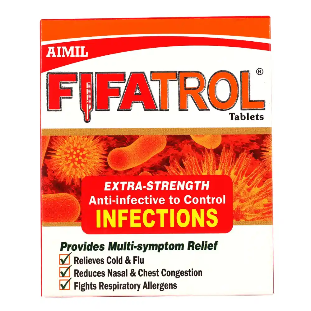 Aimil Fifatrol Tablet | For Headache, Bodyache, Nasal Congestion & Sore Throat