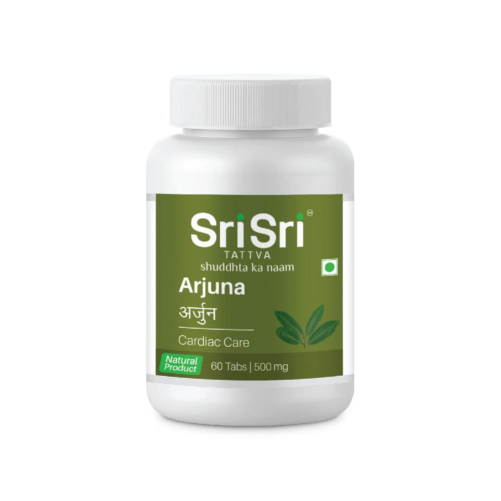 Sri Sri Tattva Arjuna 500 mg 60 Tab Pack of 6
