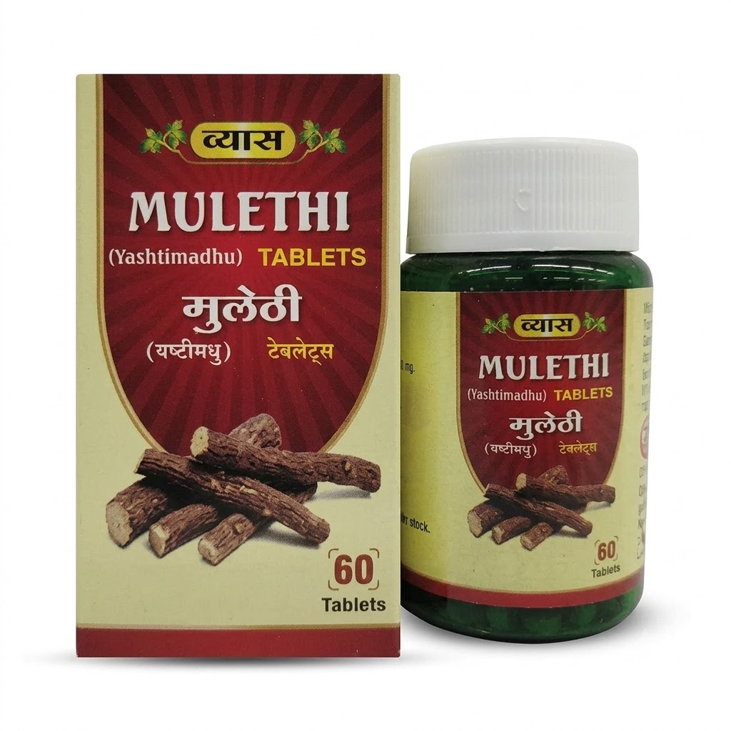 Vyas Mulethi (Yashtimadhu) 60 Tab