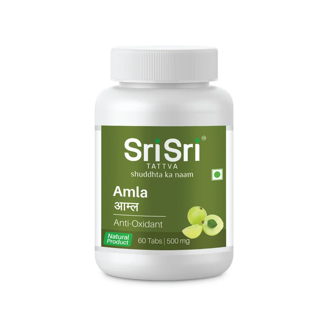 Sri Sri Tattva Amla 500mg 60 Tablet Pack of 3