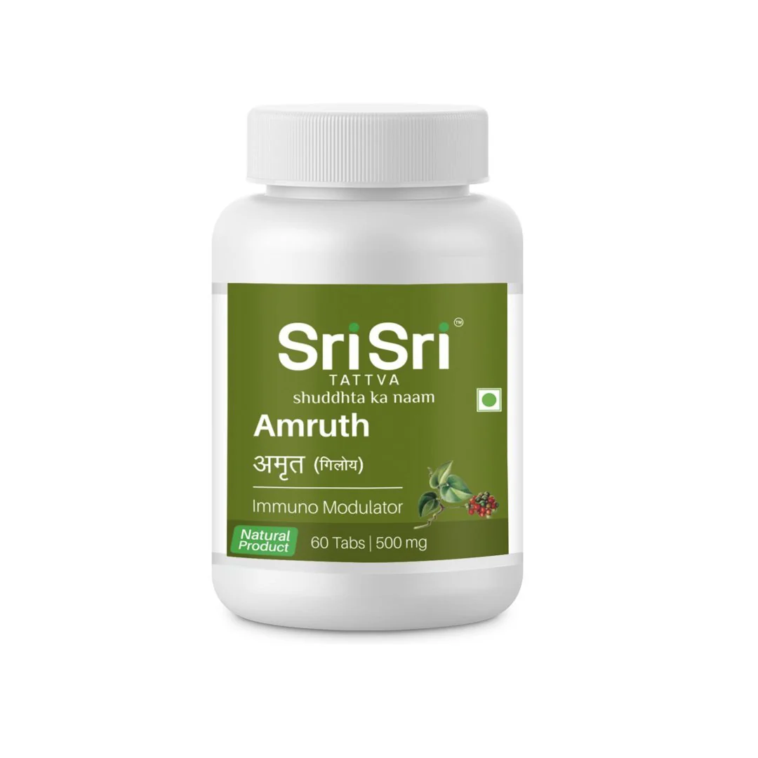 Sri Sri Tattva Amruth 500mg 60 Tabs pack of 5