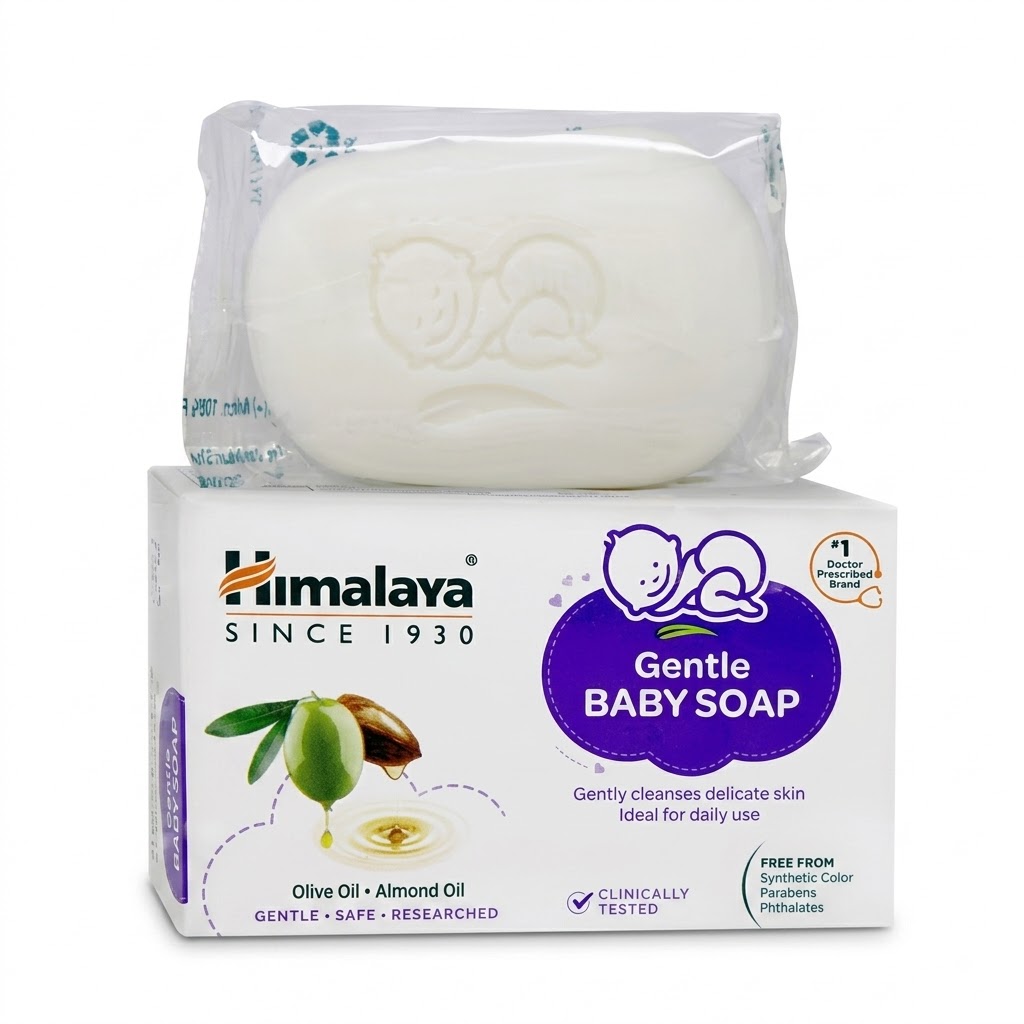 Himalaya Gentle Baby Soap 75g (Pack Of 4)