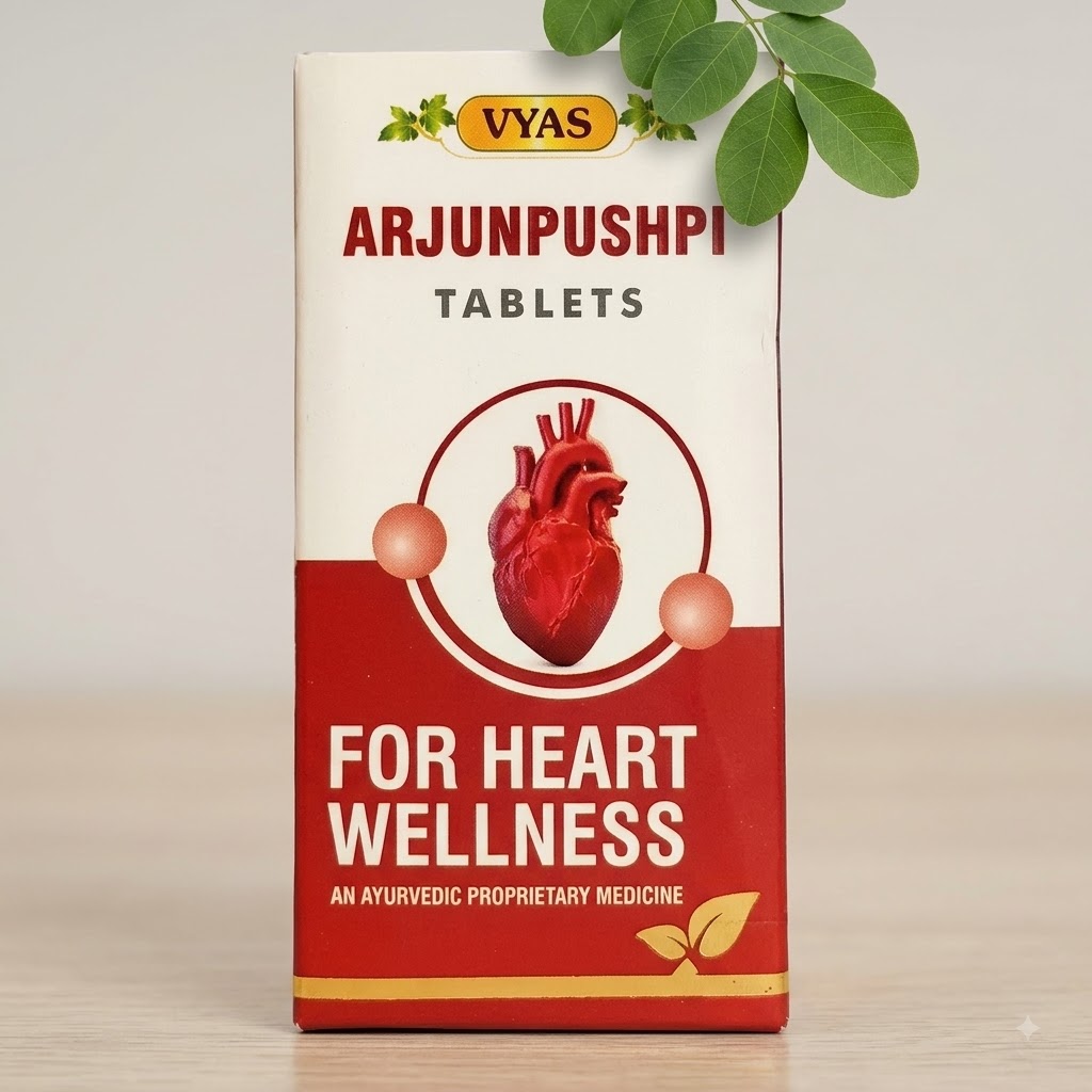 Vyas Arjunpushpi 100 tablet ( pack of 2 )