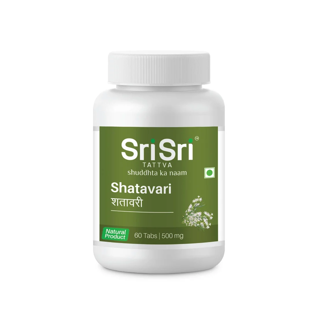 Sri Sri Tattva Shatavari 500 mg 60 Tab Pack of 2