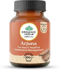 Organic India Arjuna Cardiac Wellbeing Veg Capsule pack of 2