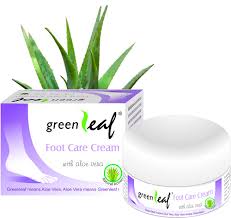 Care Cream Green Leaf Foot pack of 2