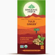 Organic India Tulsi Ginger pack of 2