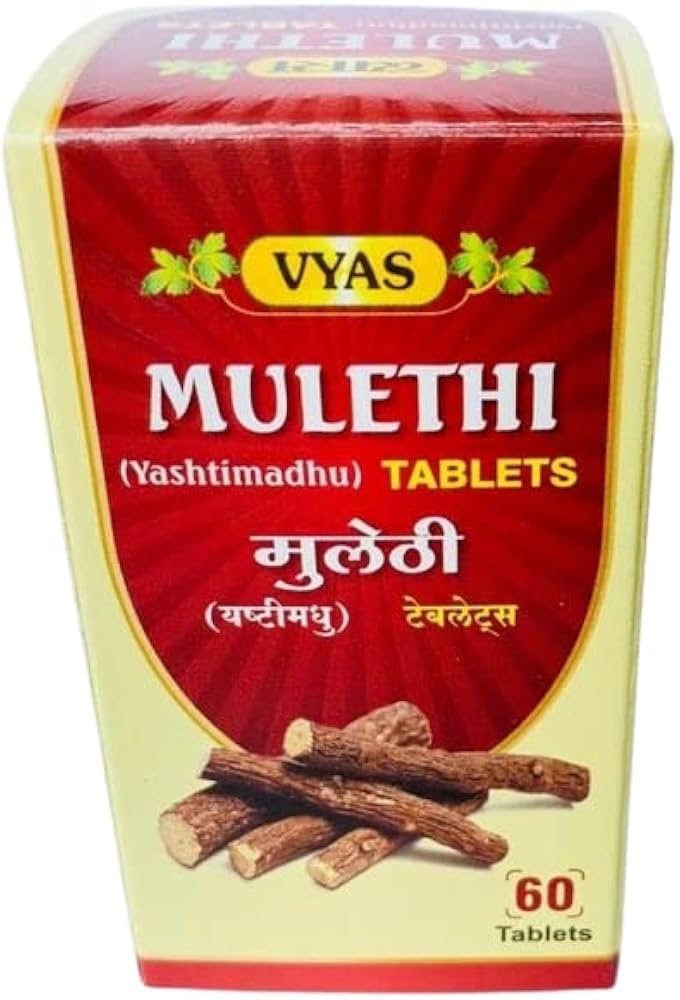 Vyas Mulethi (Yashtimadhu) 60 Tablet